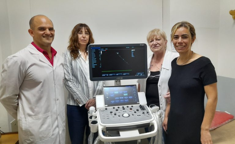 EL HOSPITAL ISOLA RECIBIÓ IMPORTANTE EQUIPO DE ECOGRAFÍA DONADO POR ALUAR