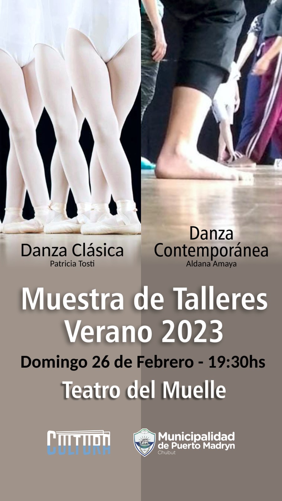 LOS TALLERES DE VERANO DE DANZA TENDRÁN SU MUESTRA EN EL TEATRO DEL MUELLE