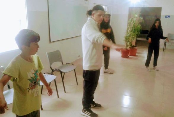 SE DESARROLLÓ TALLER GRATUITO DE HIP HOP EN LA BIBLIOTECA POPULAR GÜEMES