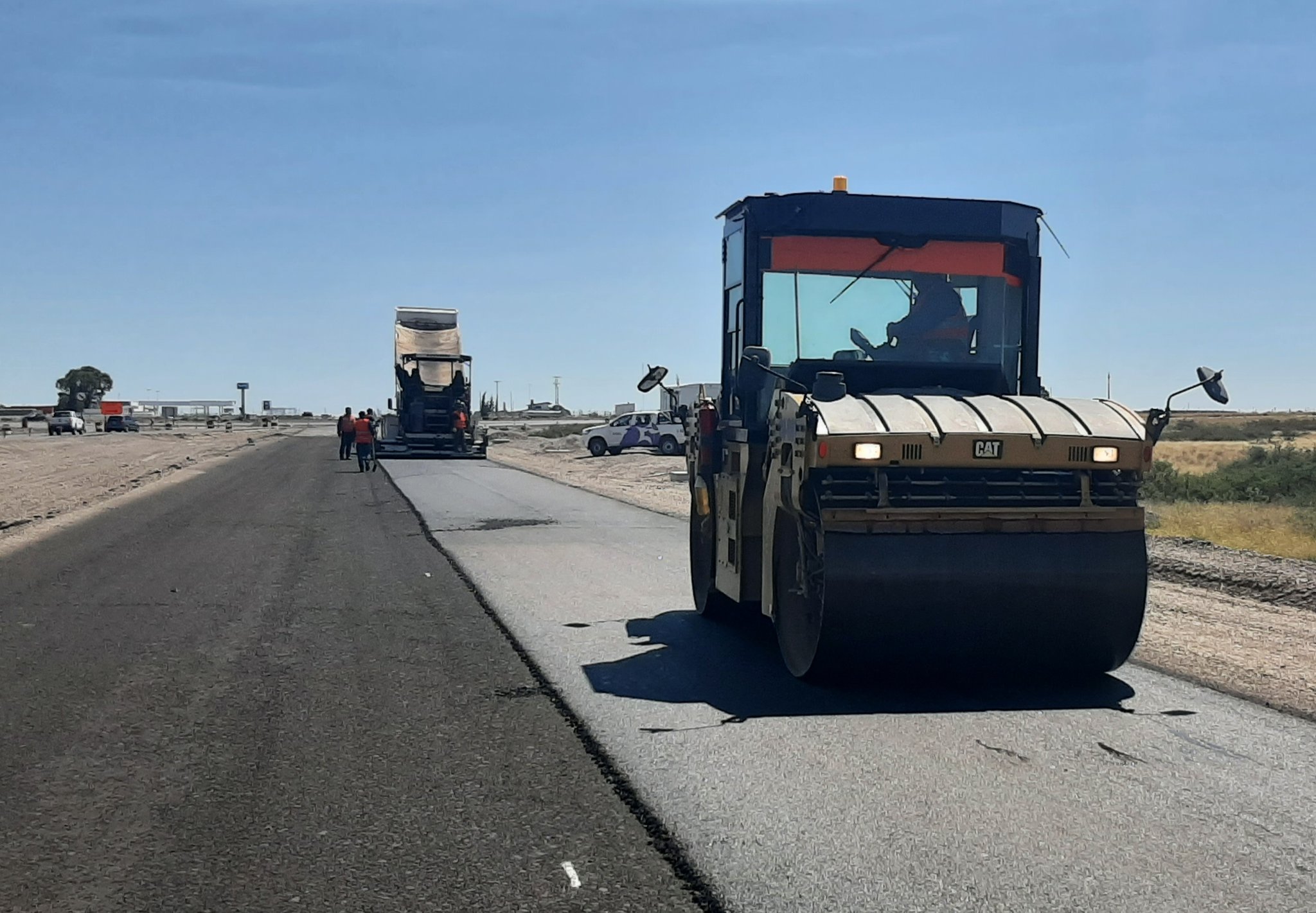 REINICIARON LOS TRABAJOS EN LA DOBLE TROCHA