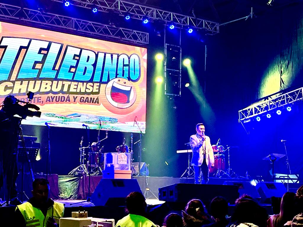 El Telebingo Chubutense se realiza en El Hoyo con un fuerte fin solidario