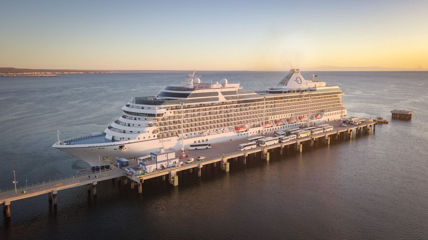 EL BUQUE MARINA VISITA HOY MADRYN POR ÚLTIMA VEZ EN LA TEMPORADA