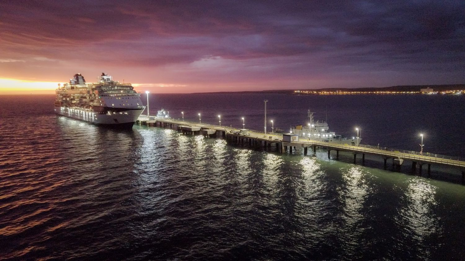 Temporada de cruceros: Arribaron más de tres mil pasajeros a Puerto Madryn