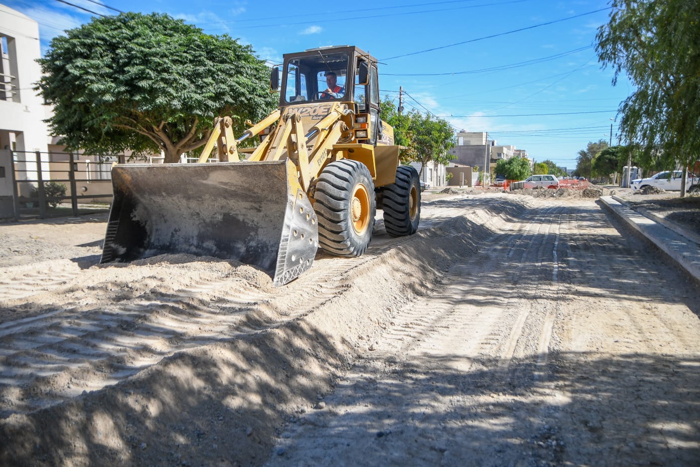 AVANZAN A BUEN RITMO LAS OBRAS QUE SE ESTÁN EJECUTANDO EN DISTINTOS SECTORES DE PUERTO MADRYN