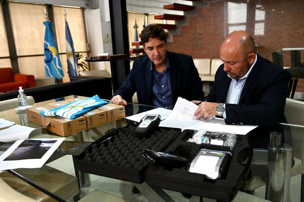 MADRYN RECIBIÓ NUEVOS ALCOHOLÍMETROS