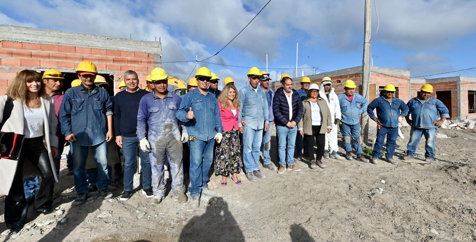 MAGGIOTTI RECORRIÓ OBRAS EN CHUBUT