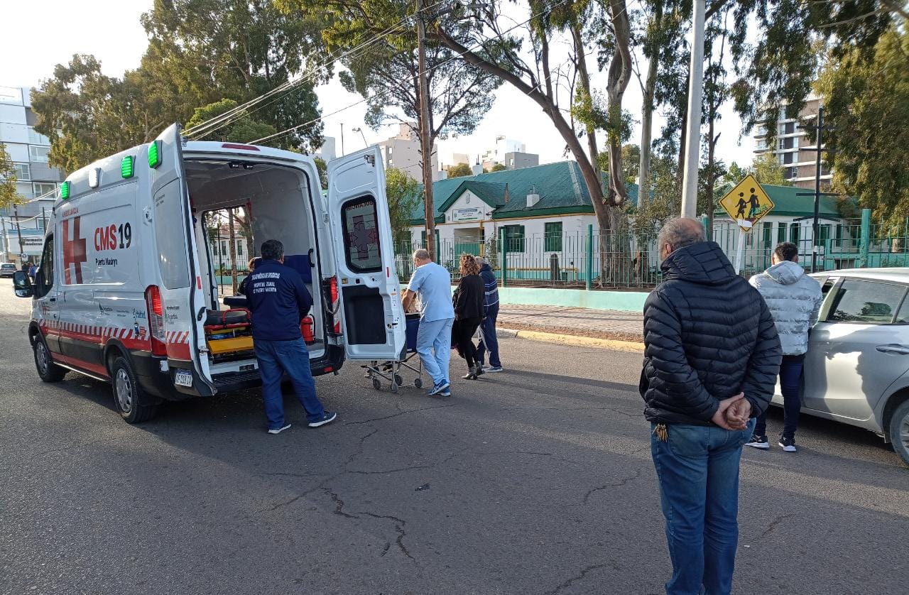 UNA MUJER HERIDA TRAS FUERTE CHOQUE