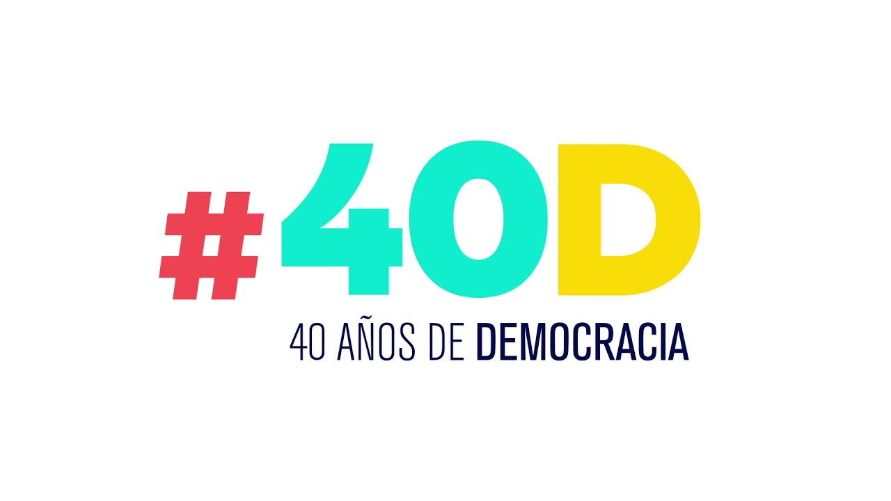 SE ABRE LA CONVOCATORIA PARA PARTICIPAR DE ACTIVIDADES POR LOS 40 AÑOS DE DEMOCRACIA