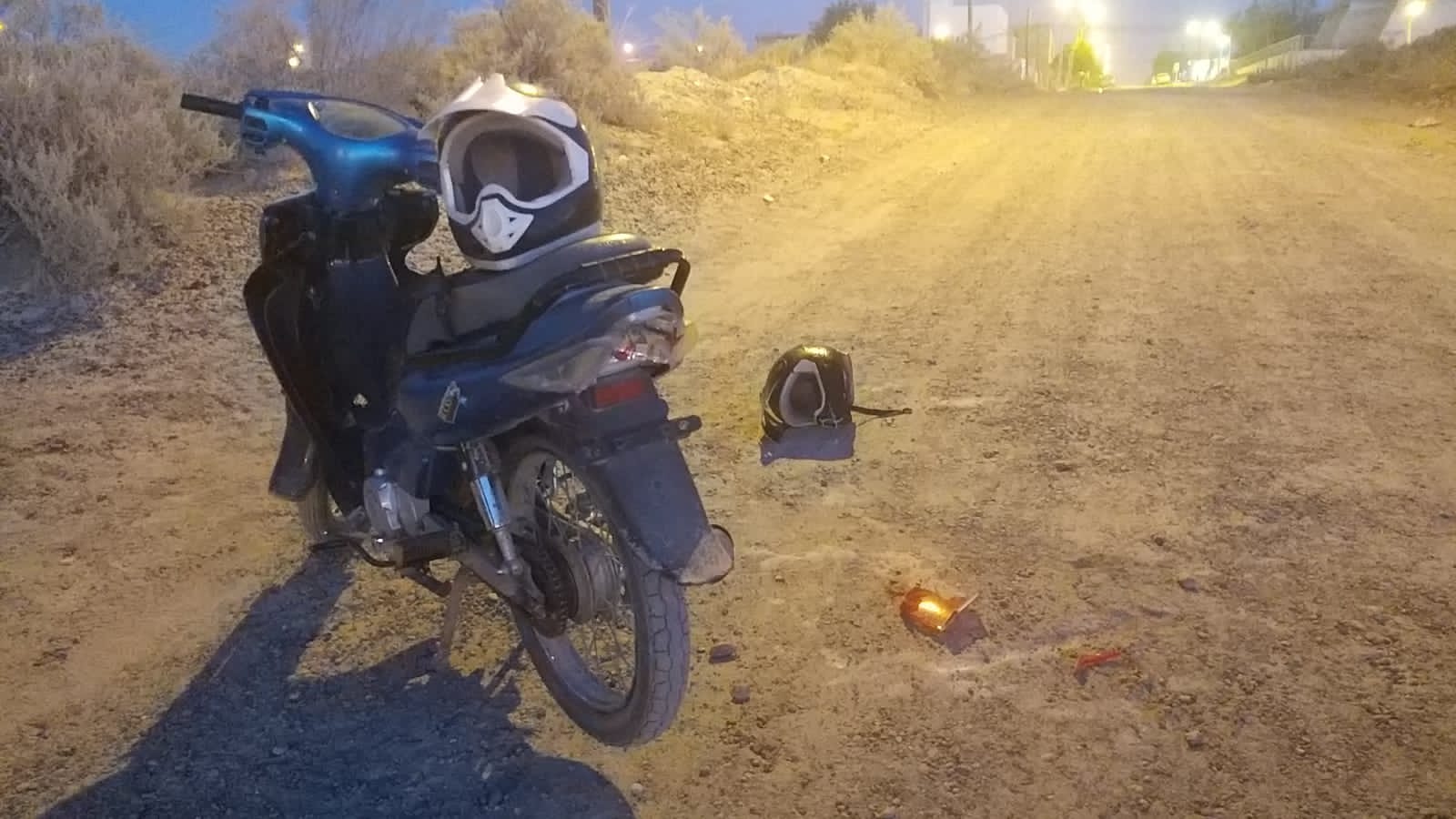 DOS MENORES DETENIDOS POR CIRCULAR EN UNA MOTO ROBADA