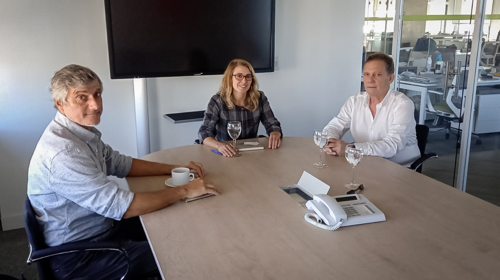 AUTORIDADES PORTUARIAS REALIZAN GESTIONES EN BUENOS AIRES