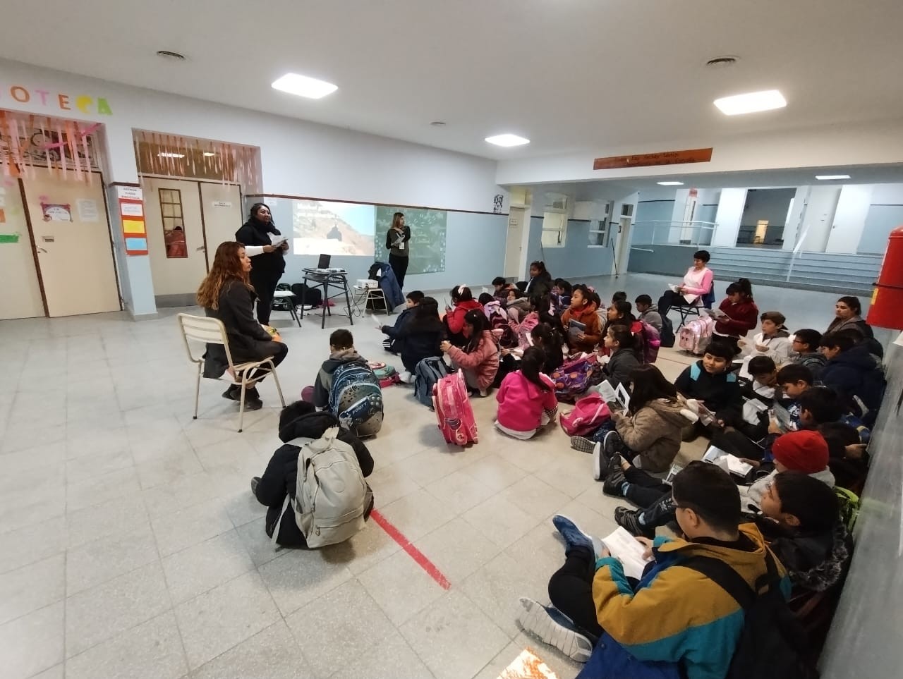 PROVINCIA BRINDÓ CHARLAS SOBRE FAUNA SILVESTRE EN ESCUELAS DE PUERTO MADRYN