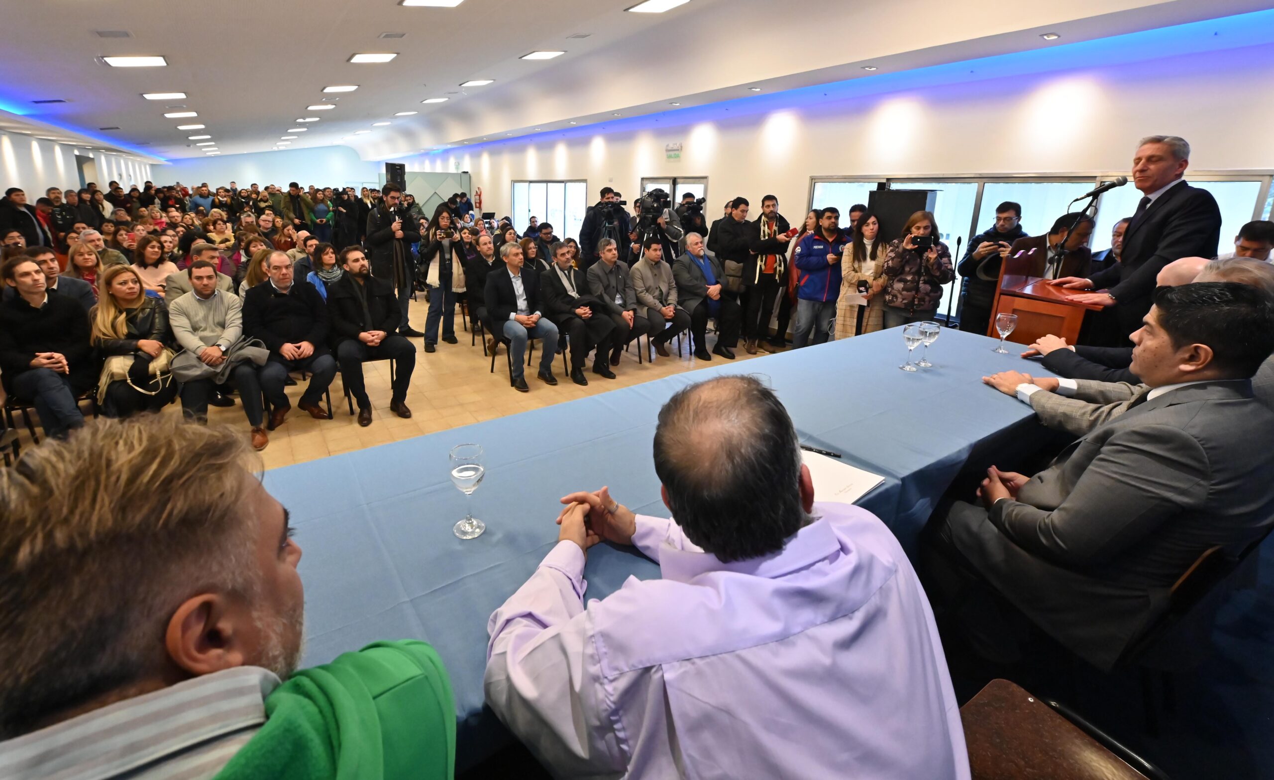 ARCIONI ENCABEZÓ LA FIRMA DEL CONVENIO COLECTIVO DE TRABAJO UNIFICADO PARA LA ADMINISTRACIÓN PÚBLICA PROVINCIAL