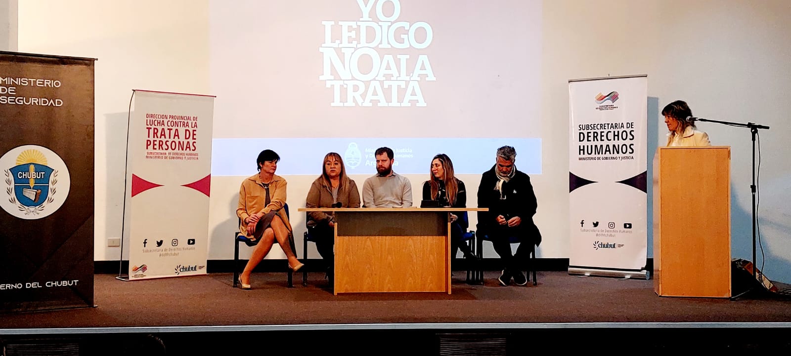 ASPIRANTES DE LA POLICÍA DEL CHUBUT SE CAPACITARON EN DELITOS DE TRATA Y TRÁFICO DE PERSONAS