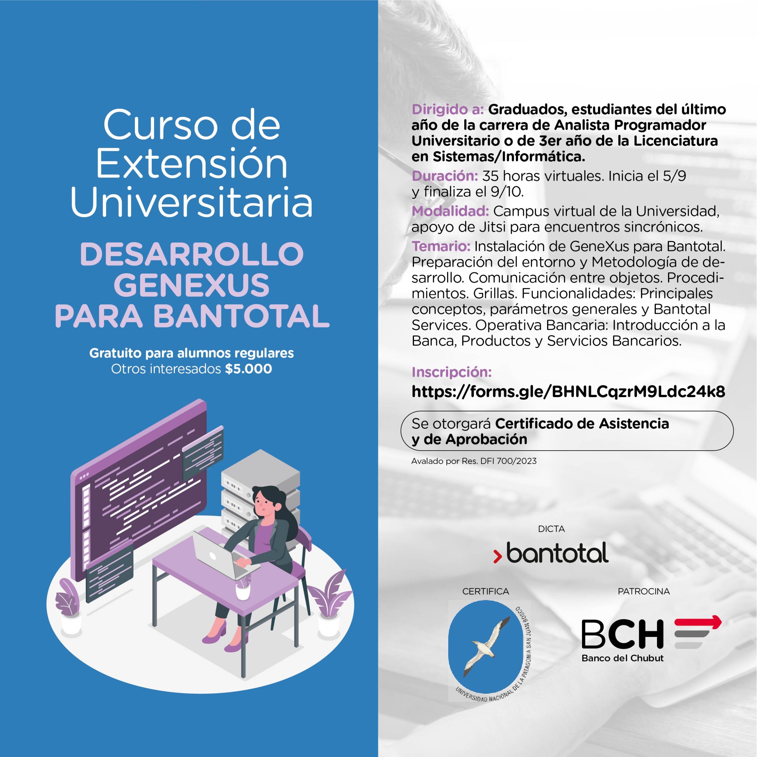 Banco de Chubut ofrece capacitación para el área de Tecnología buscando lograr mejor calidad en los servicios