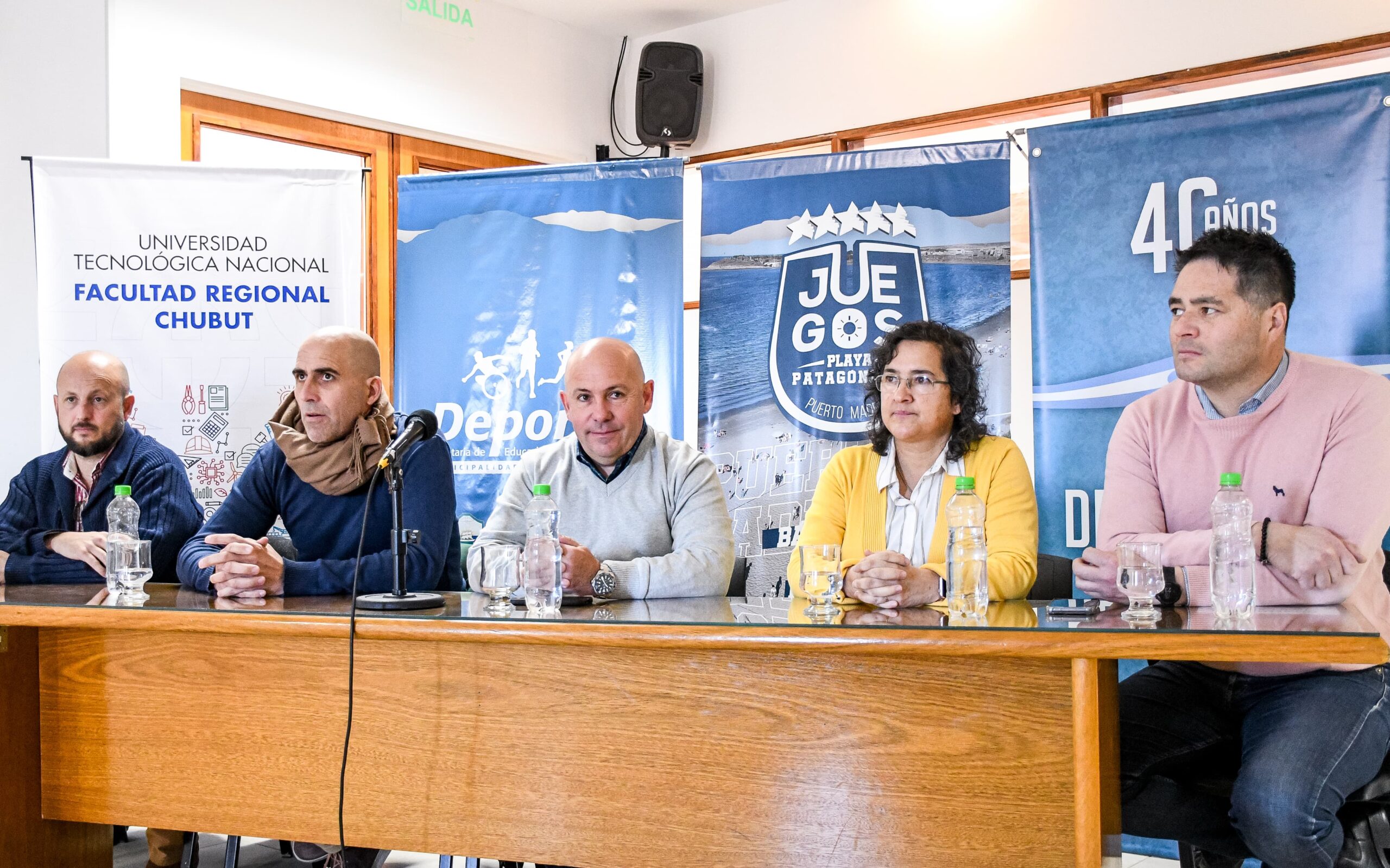 SASTRE ENCABEZÓ EL LANZAMIENTO DE LOS JUEGOS UNIVERSITARIOS DE PLAYA PATAGÓNICOS