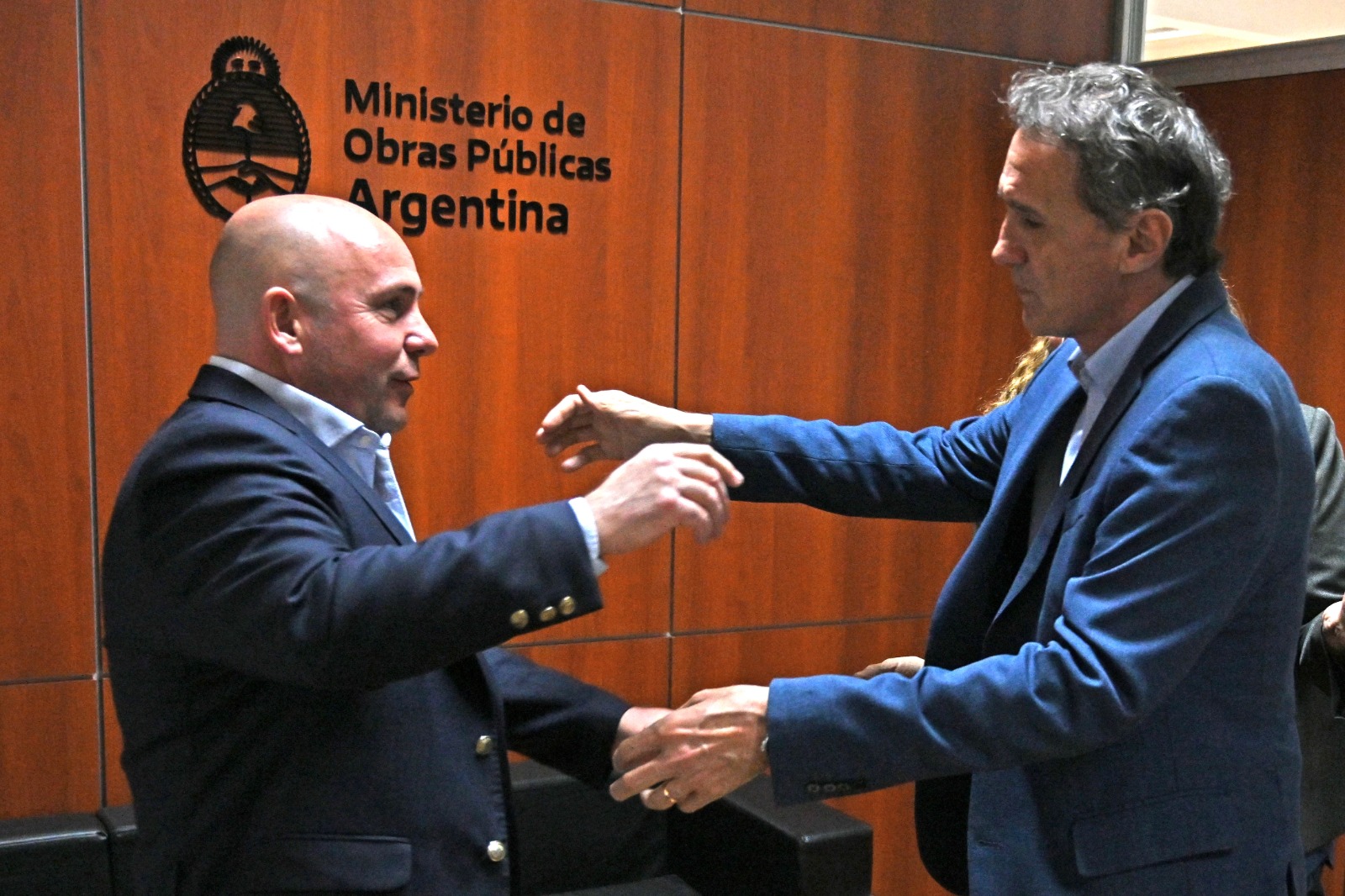 SASTRE SE REUNIÓ CON EL MINISTRO KATOPODIS EN BUENOS AIRES PARA AVANZAR EN DISTINTOS PROYECTOS DE OBRAS PARA PUERTO MADRYN