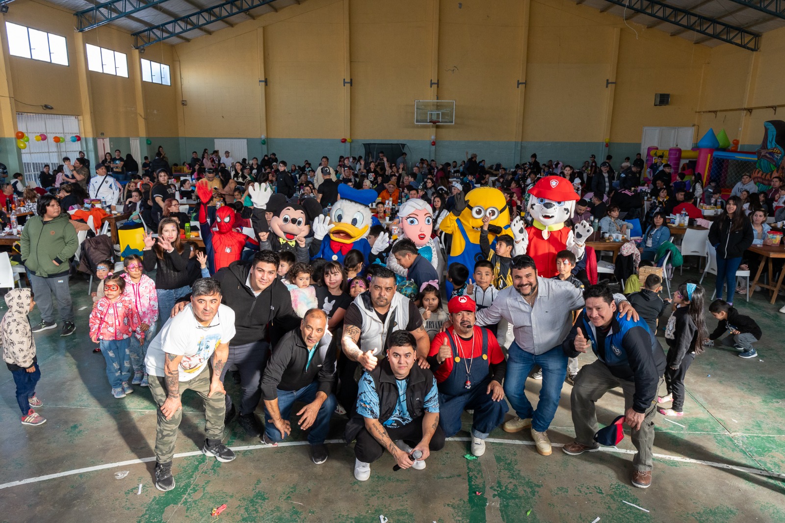 EL SUPA FESTEJÓ EL “DÍA DEL NIÑO” CON UN GIMNASIO REPLETO