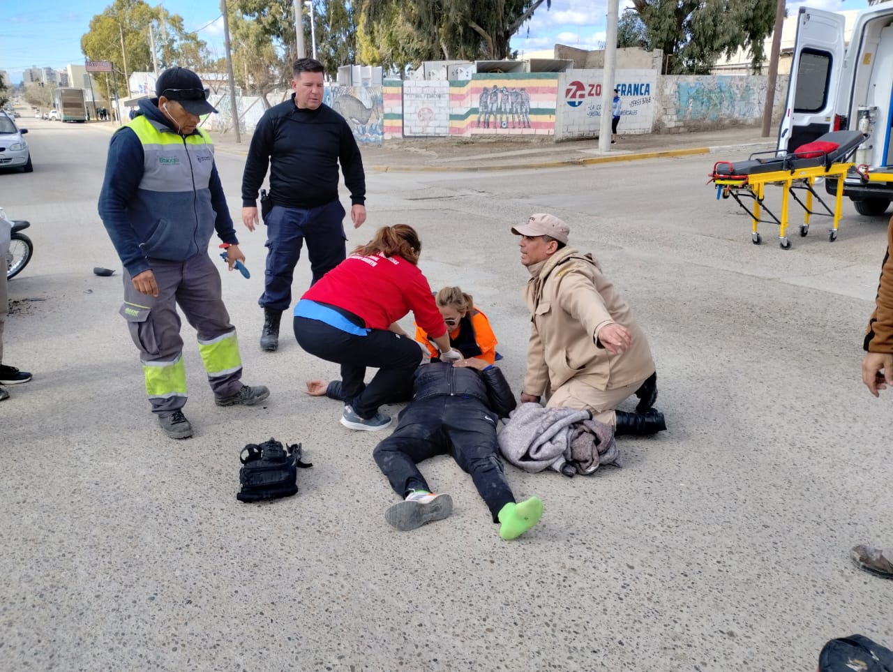 OTRO CHOQUE EN 9 DE JULIO Y PIEDRABUENA