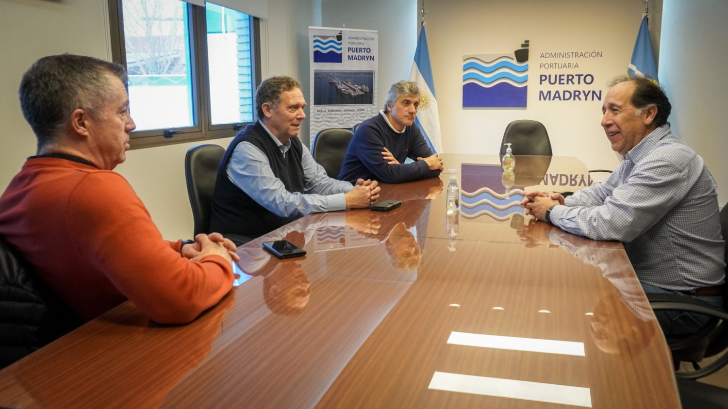 EL PRESIDENTE DEL DIRECTORIO DE PUERTO CHACABUCO VISITÓ LA APPM