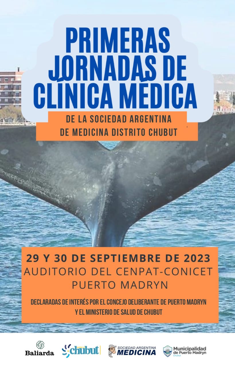 PRIMERAS JORNADAS DE CLÍNICA MÉDICA EN PUERTO MADRYN