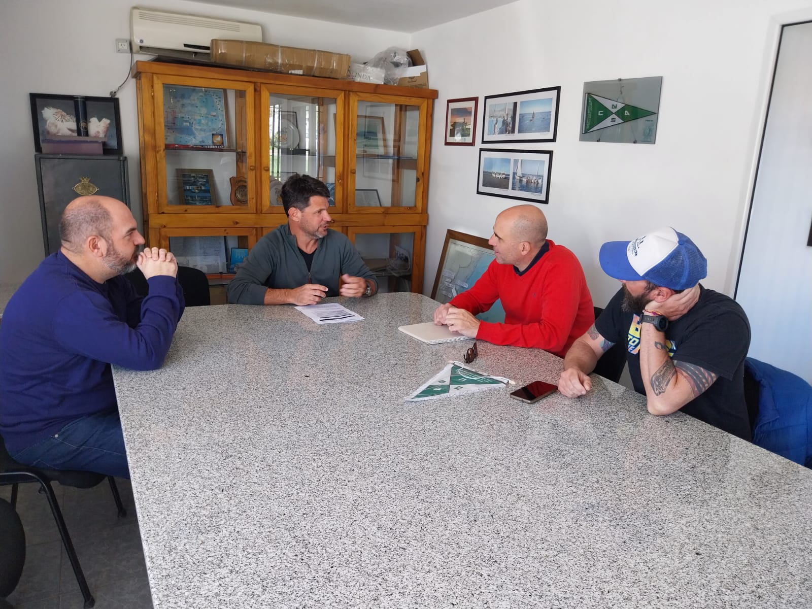 EL MUNICIPIO AVANZA EN LA COORDINACIÓN DE ACTIVIDADES CON EL CLUB NÁUTICO ATLÁNTICO SUD