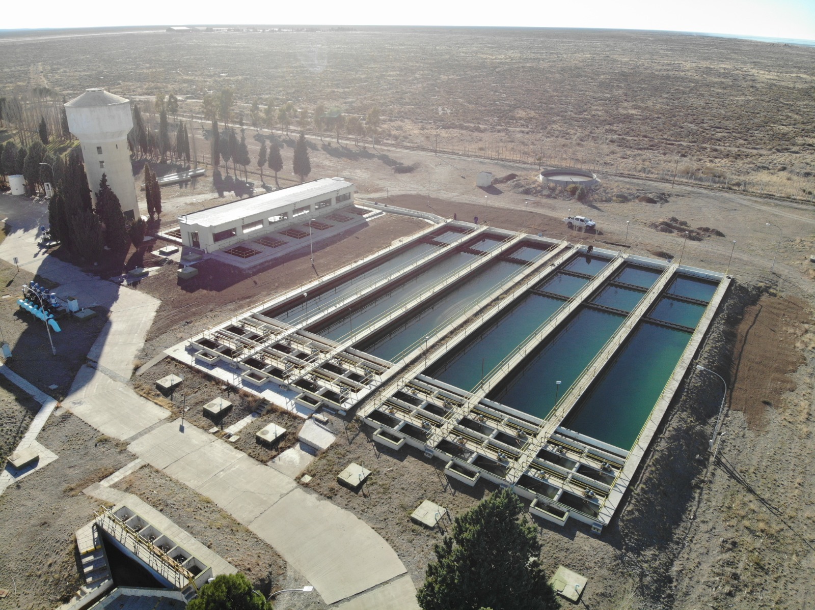 SERVICOOP REALIZARÁ OBRAS EN LA PLANTA POTABILIZADORA Y DEBERÁ CORTAR EL AGUA EN MADRYN