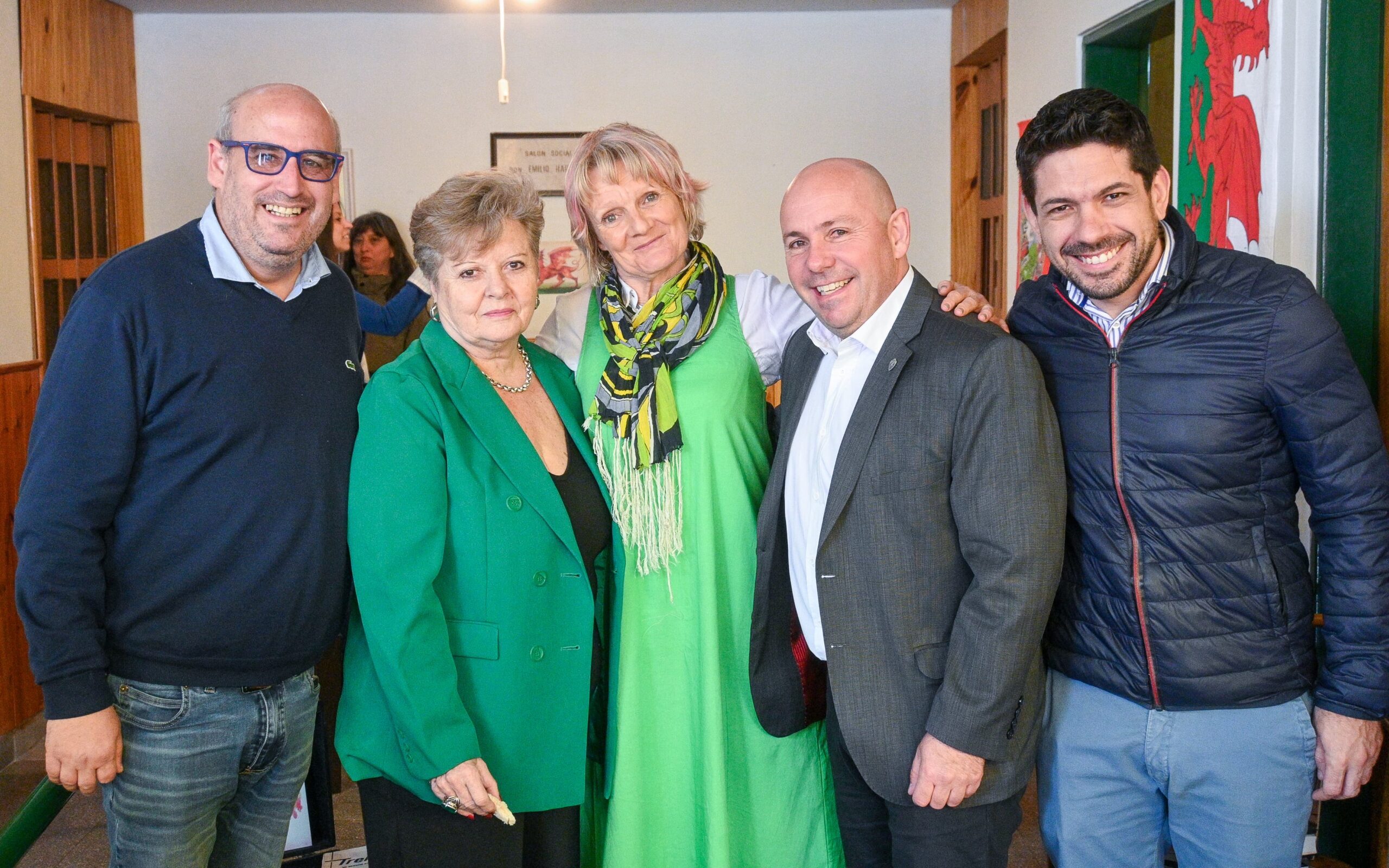 SASTRE PARTICIPÓ DE LA REAPERTURA DEL SALÓN “EMILIO HARRIAGA” DEL CENTRO DE PENSIONADOS Y JUBILADOS DE PUERTO MADRYN