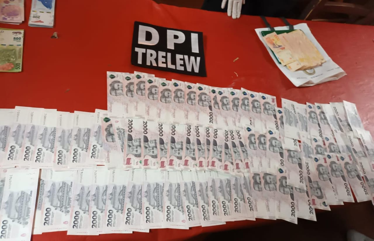 LA POLICÍA DEL CHUBUT OBTUVO RESULTADOS POSITIVOS VINCULADOS A UN IMPORTANTE ROBO AGRAVADO OCURRIDO EN TRELEW