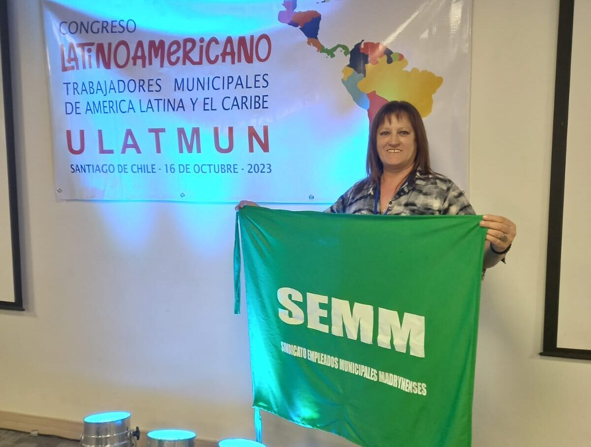 EL SEMM PARTICIPÓ EN UN CONGRESO DE TRABAJADORES MUNICIPALES DE AMÉRICA LATINA Y EL CARIBE