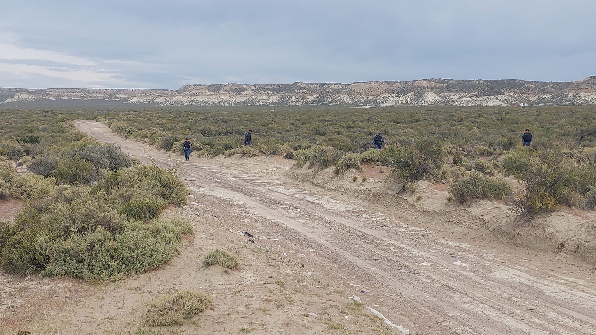 Fiscalía y Policía realizaron intenso rastrillaje en Puerto Madryn