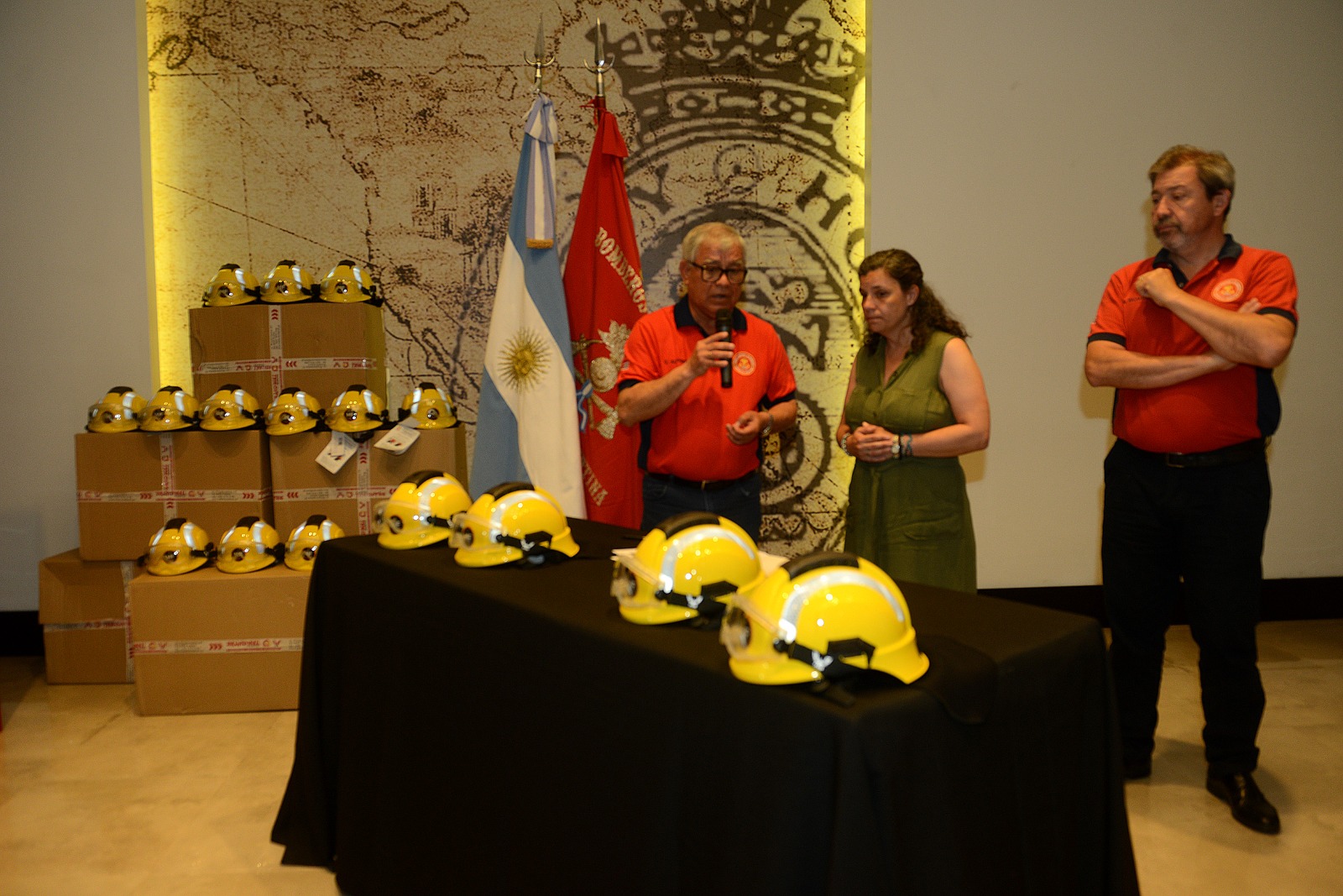 CHUBUT PRESENTE EN REUNIÓN DEL CONSEJO NACIONAL DE BOMBEROS VOLUNTARIOS
