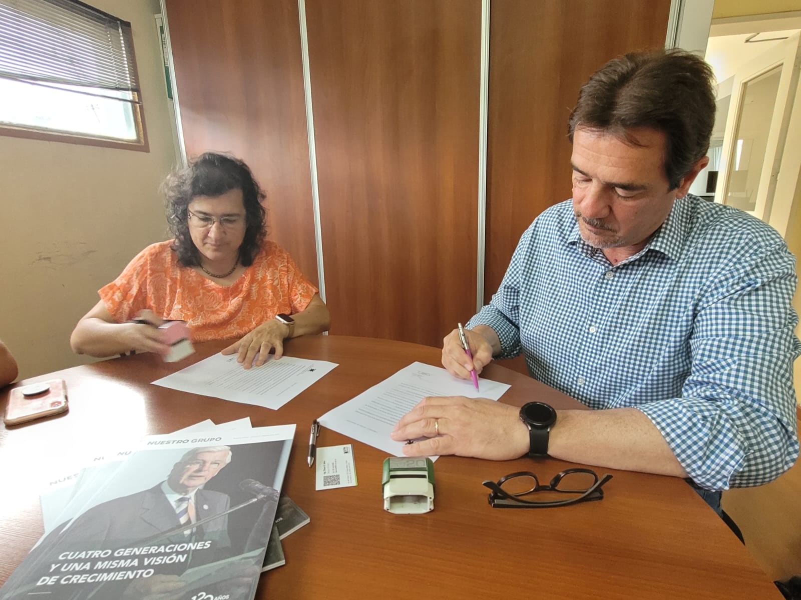 UTN CHUBUT GESTIONÓ PASANTÍAS EN LA EMPRESA MURCHINSON