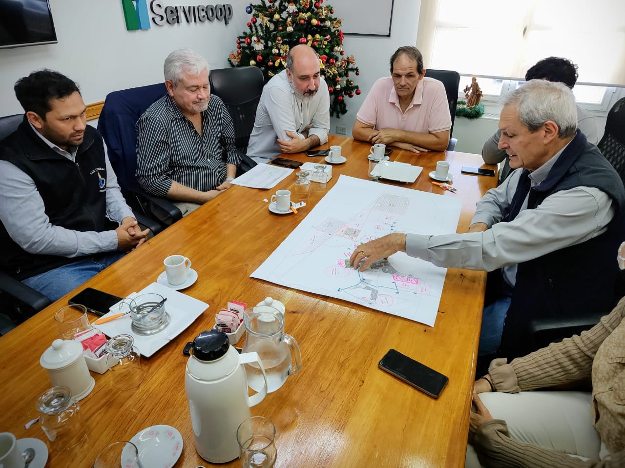 REUNIÓN CON EL NUEVO SECRETARIO DE OBRAS PÚBLICAS Y DESARROLLO URBANO DE LA CIUDAD