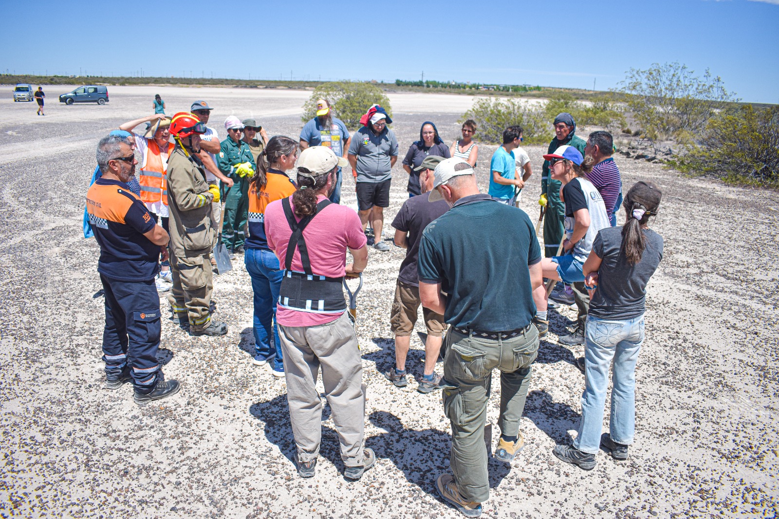 SE REALIZÓ UNA NUEVA CAPACITACIÓN PREVENTIVA DE INCENDIOS DE PASTIZALES