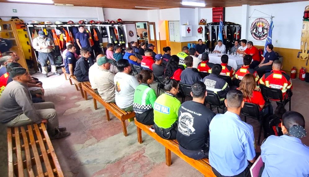 Provincia define los lineamientos para la prevención de incendios con organismos y municipios de todo Chubut