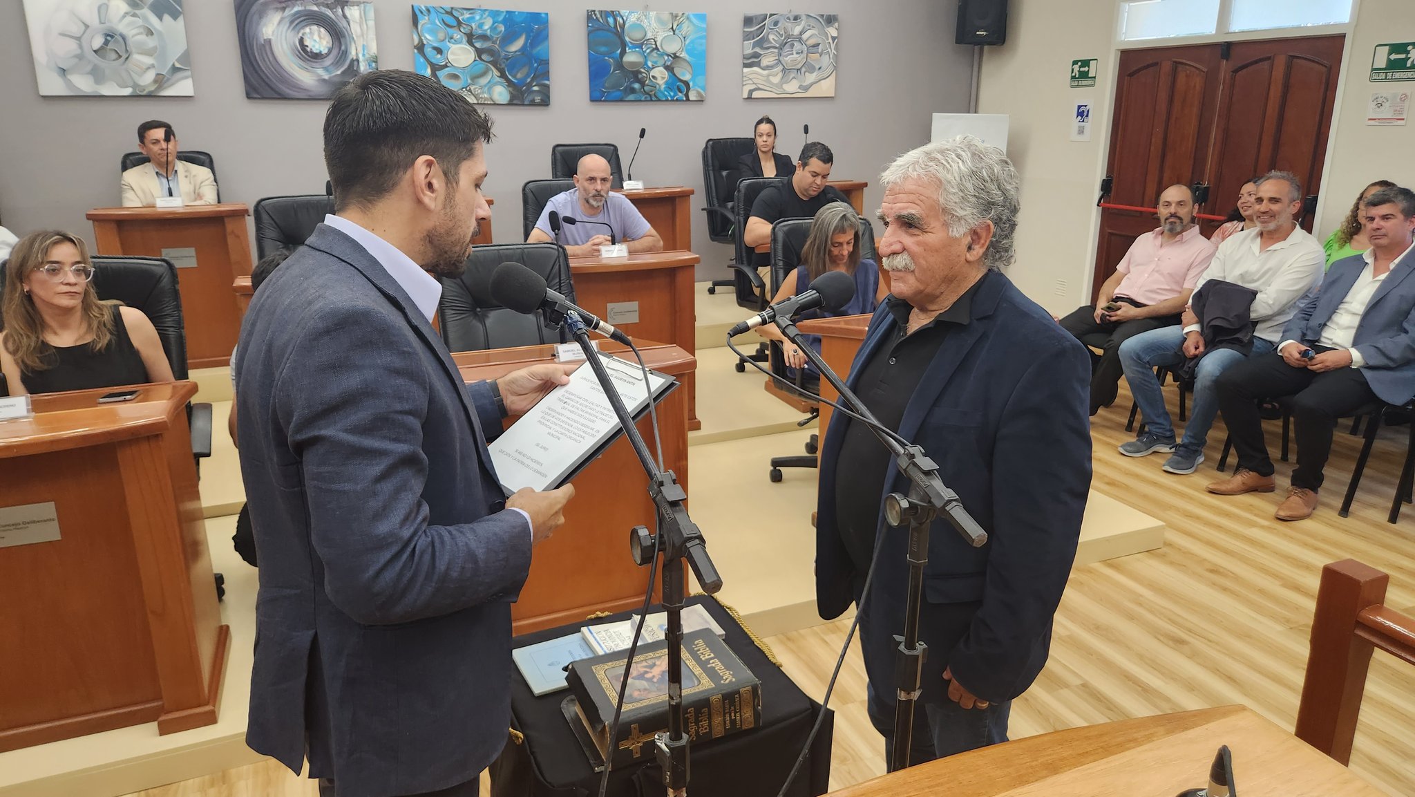 MIGUEL ANTÍN JURÓ COMO SECRETARIO LETRADO DEL TRIBUNAL DE FALTAS MUNICIPAL