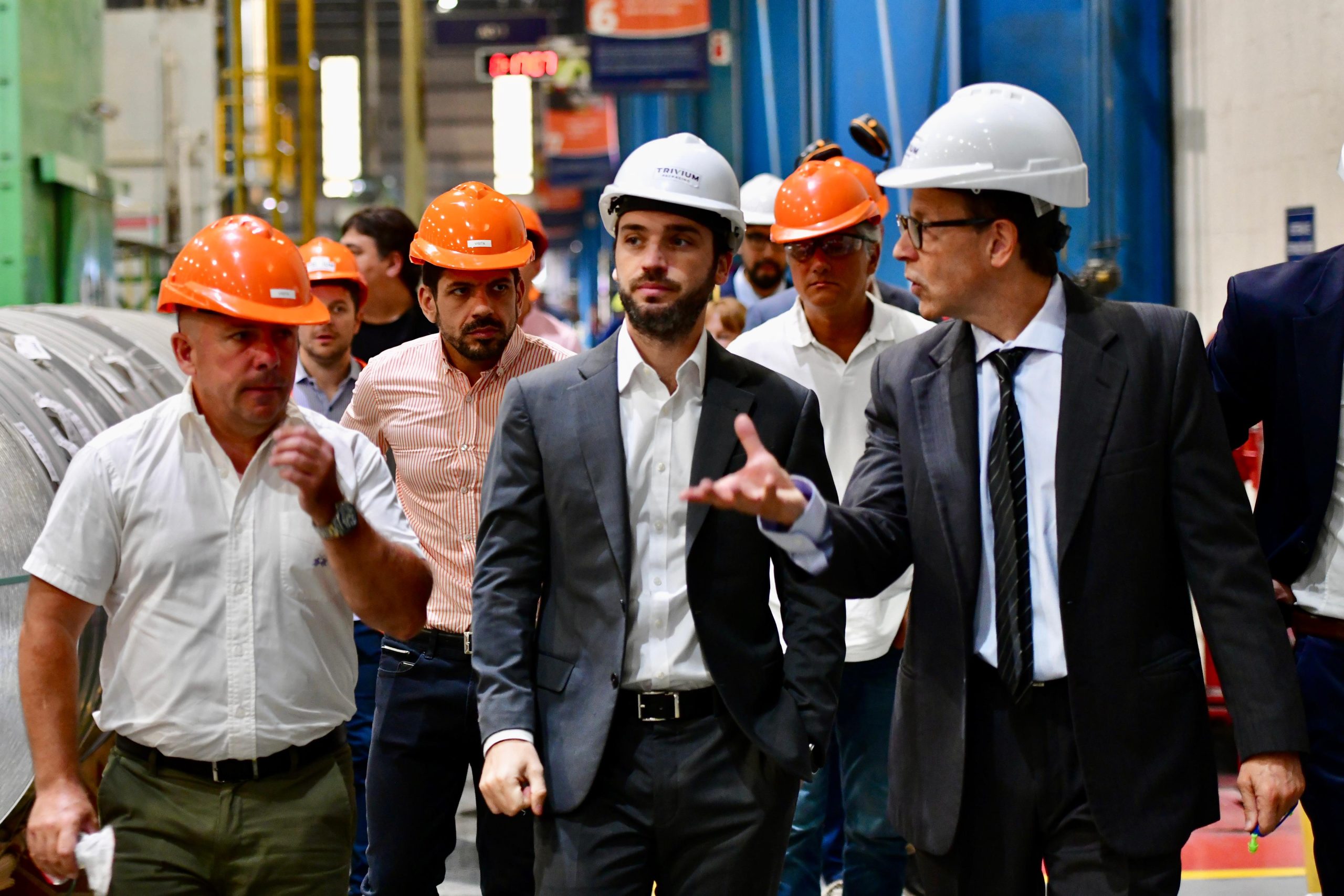 TORRES SE REUNIÓ CON DIRECTIVOS DE TRIVIUM PARA GARANTIZAR UNA INVERSIÓN DE 20 MILLONES DE DÓLARES