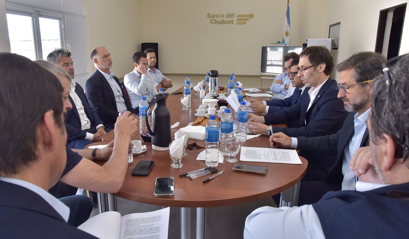 ASUMIERON LAS NUEVAS AUTORIDADES DEL BANCO DEL CHUBUT