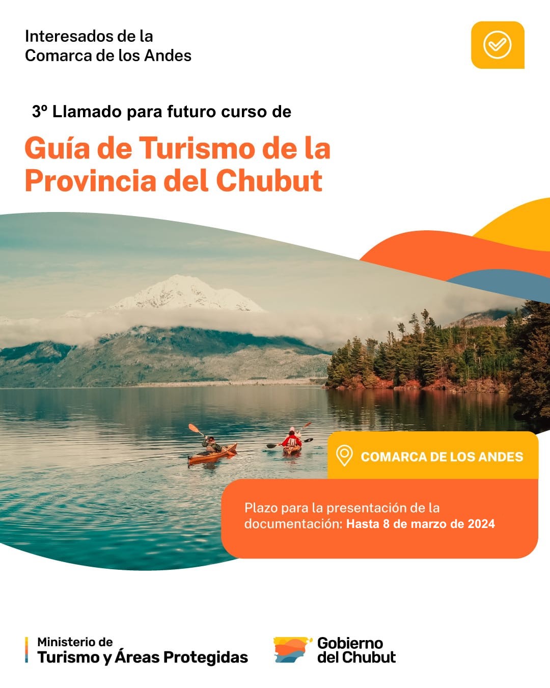 Provincia convoca a capacitación para Guías de Turismo del Chubut