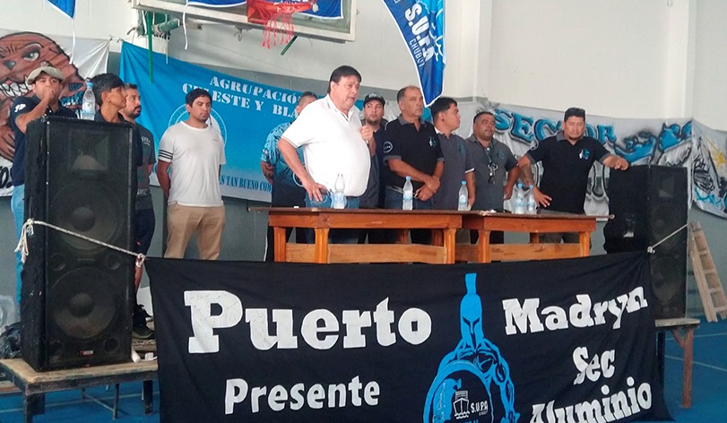 LA FEDERACIÓN DE ESTIBADORES PORTUARIOS APOYÓ A ALEXIS GUTIÉRREZ