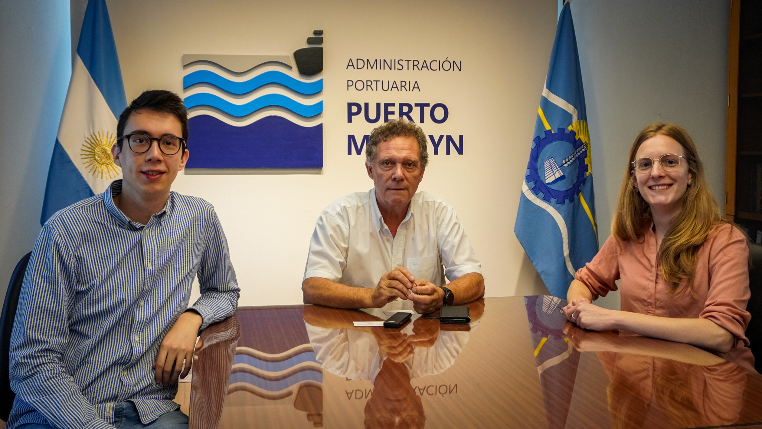 Puerto Madryn: Provincia recibió a empresarios y jóvenes profesionales extranjeros
