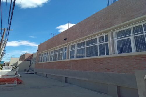 Provincia está próxima a finalizar la primera etapa de construcción de la Escuela N° 7707 de Puerto Madryn