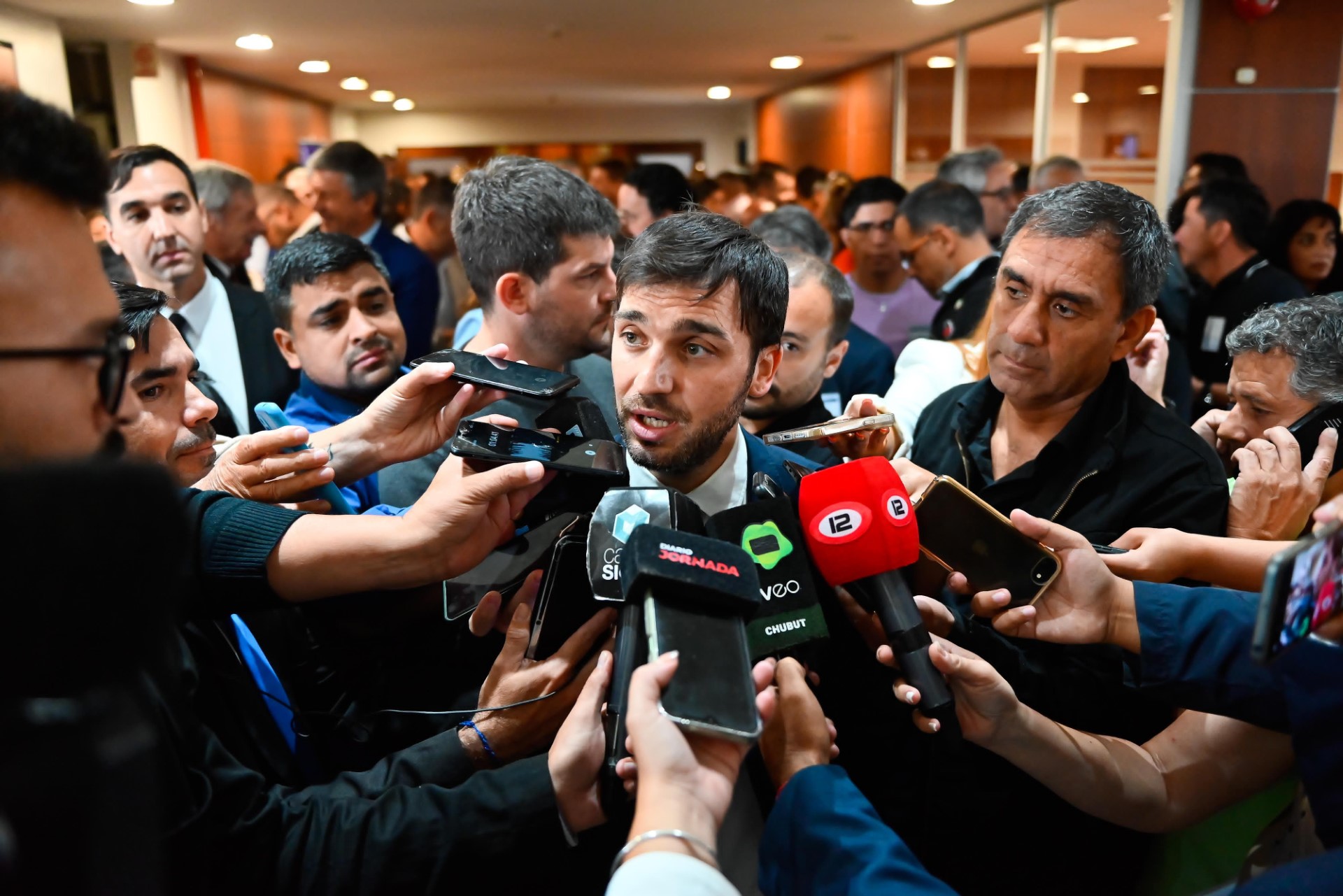 Torres: “Vamos a terminar la doble trocha que une Trelew y Madryn con fondos de la Provincia”