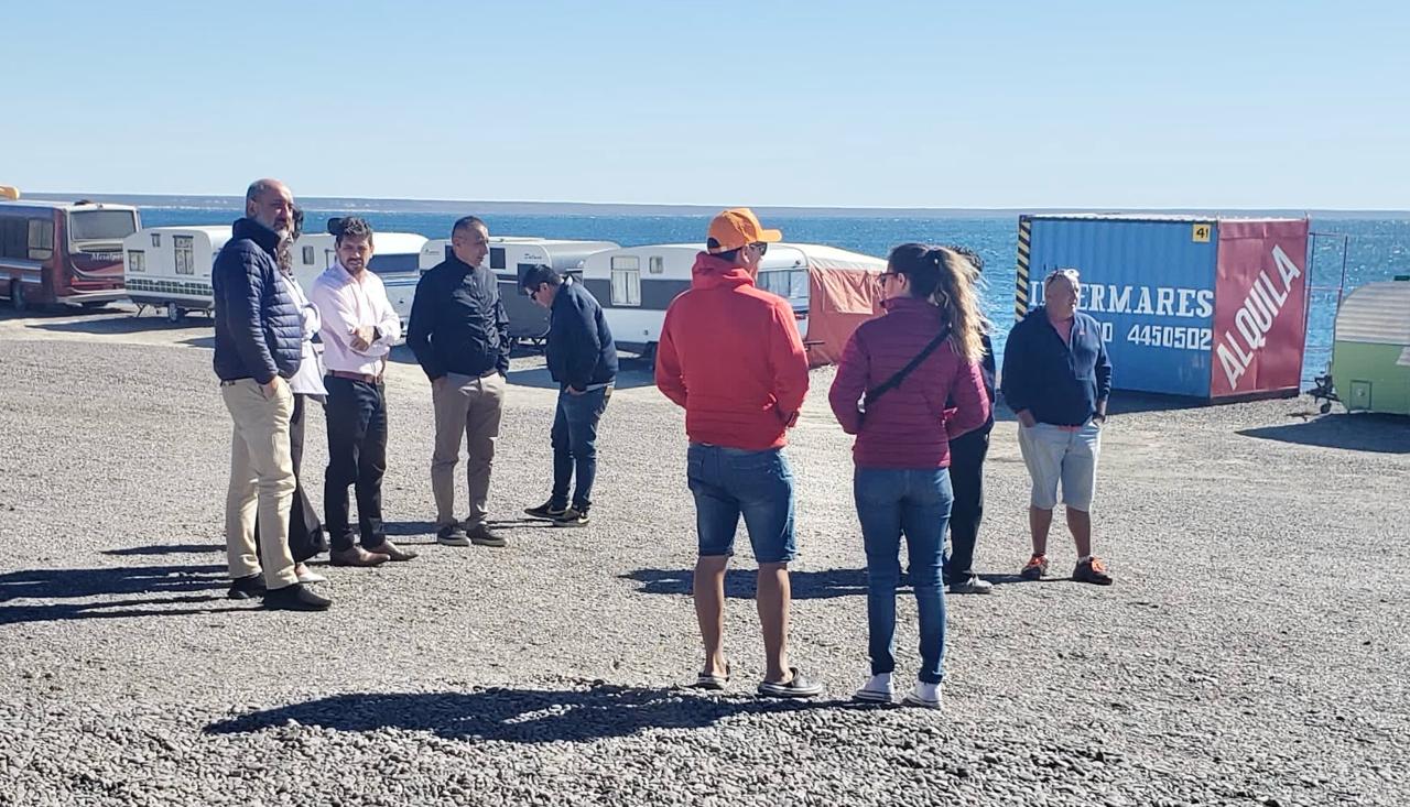 Puerto Madryn: avanza en el ordenamiento de Playa Paraná