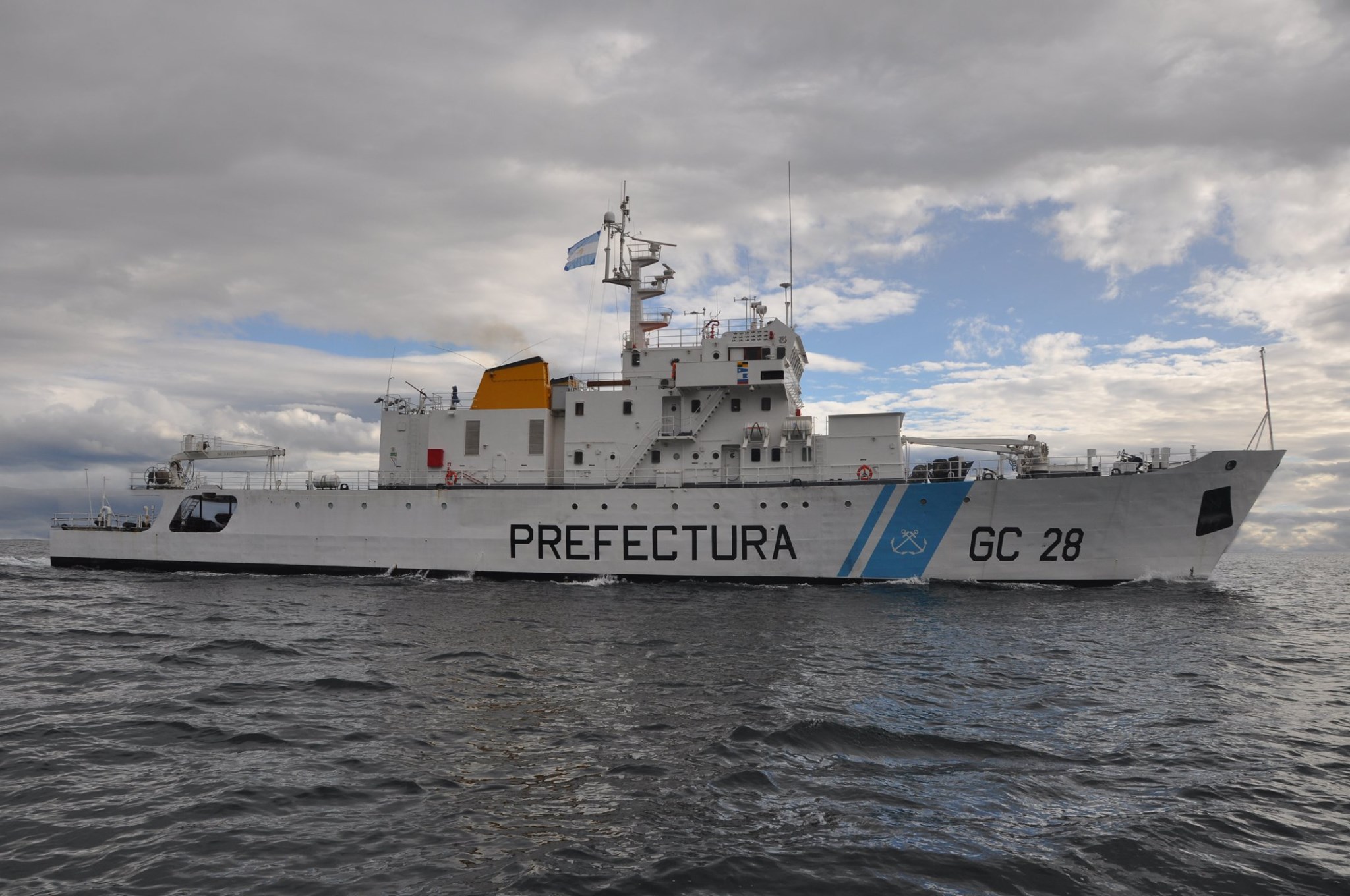 Prefectura detectó dos buques que navegaban desde Malvinas sin autorización argentina