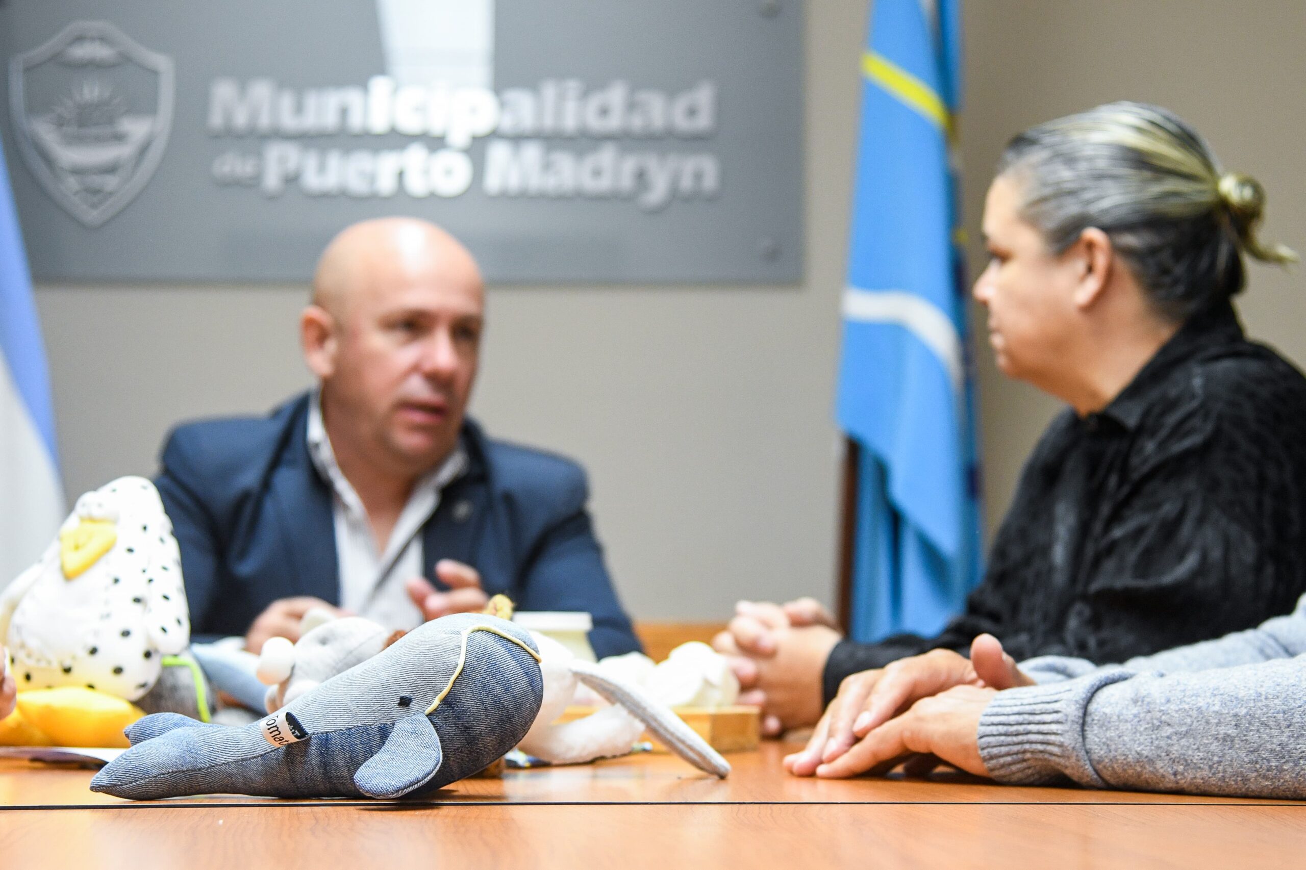 Sastre recibió a quienes representarán a Puerto Madryn en la Bioferia en Buenos Aires