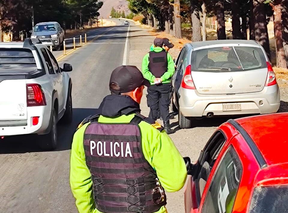El Gobierno del Chubut controló más de 10.000 vehículos durante el fin de semana
