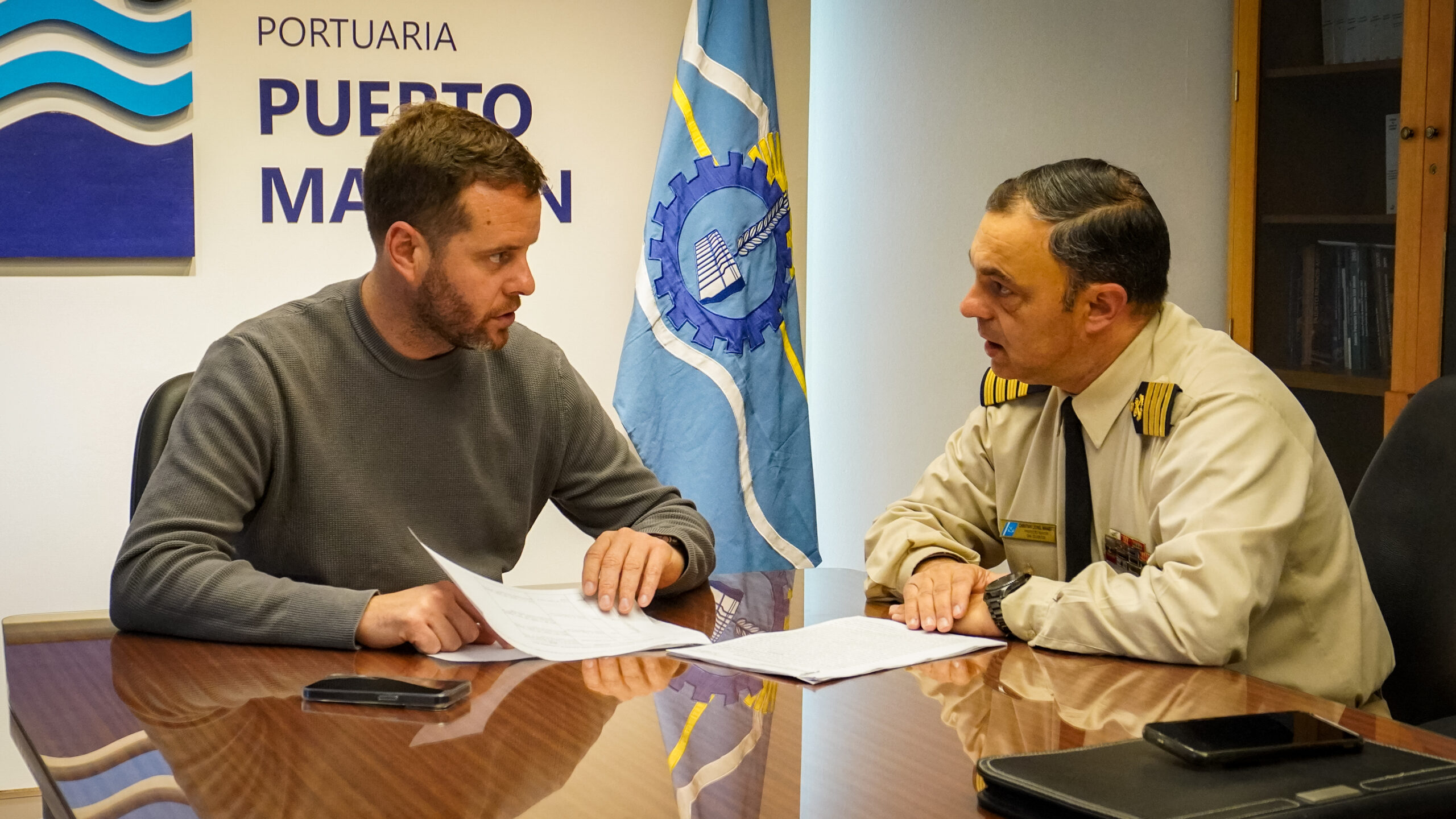 Provincia recibió los certificados de habilitación definitiva de los Muelles de Puerto Madryn