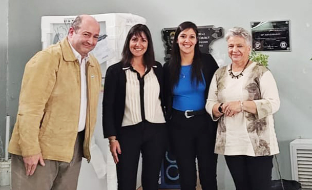 Entregaron bienes de acción social a la Escuela Politécnica Nº 703 de Puerto Madryn