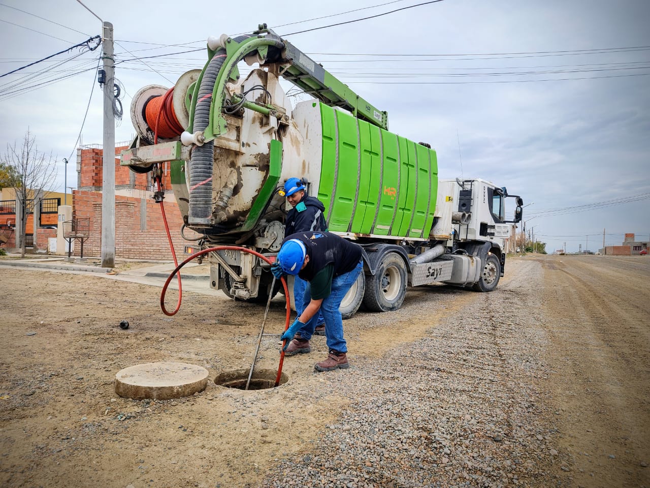 Desobstrucciones por ingreso de grasa al sistema cloacal
